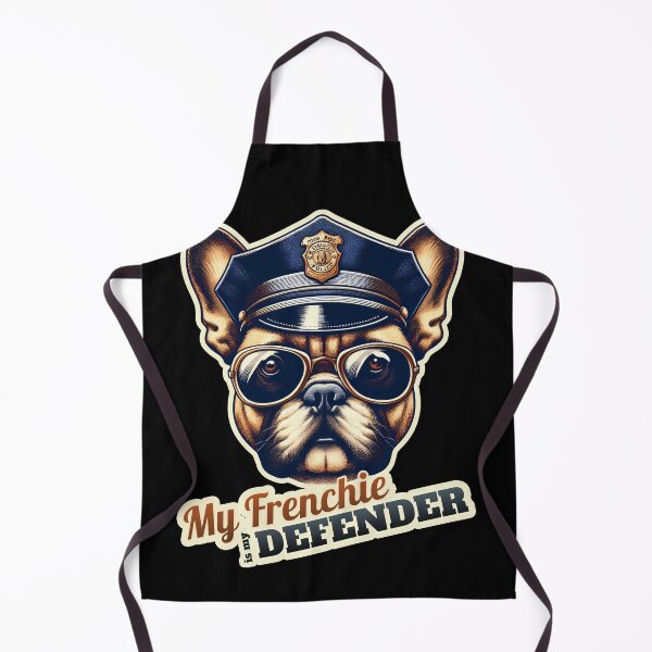Item preview, French Bulldog Police designed and sold by ThisDress.