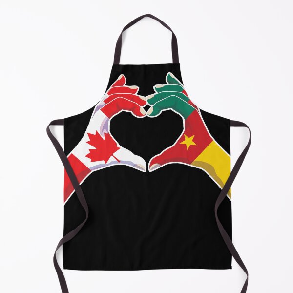 Item preview, Cameroon Cameroonian Canadian Canada Love Heart Peace designed and sold by FlagX.