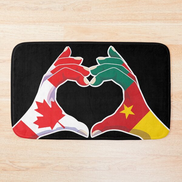 Item preview, Cameroon Cameroonian Canadian Canada Love Heart Peace designed and sold by FlagX.
