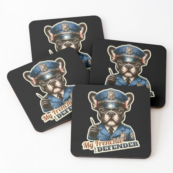 Item preview, French Bulldog Police  designed and sold by ThisDress.