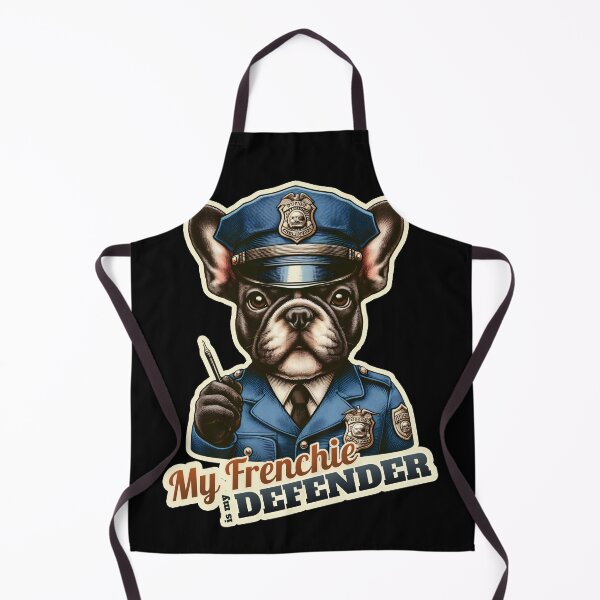 Item preview, French Bulldog Police designed and sold by ThisDress.