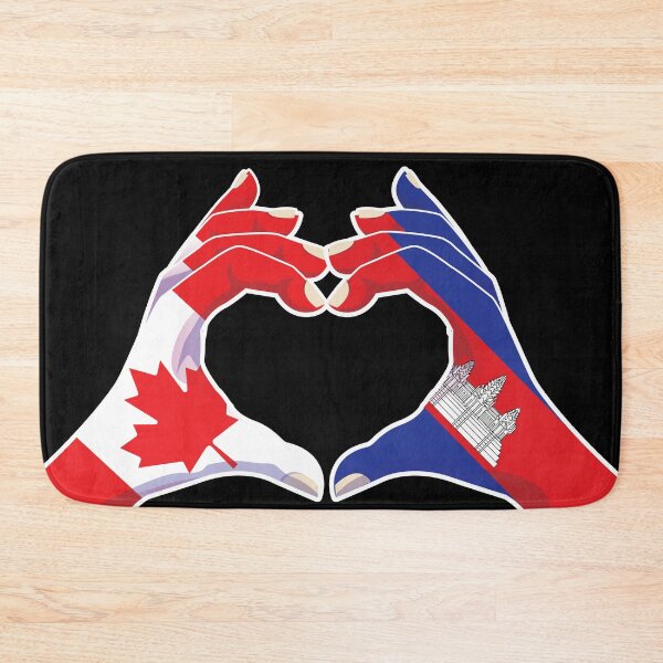 Item preview, Cambodian Cambodia Canadian Canada Love Heart Peace designed and sold by FlagX.