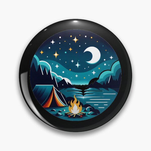Item preview, Camping under the Stars designed and sold by YokujinDesign.
