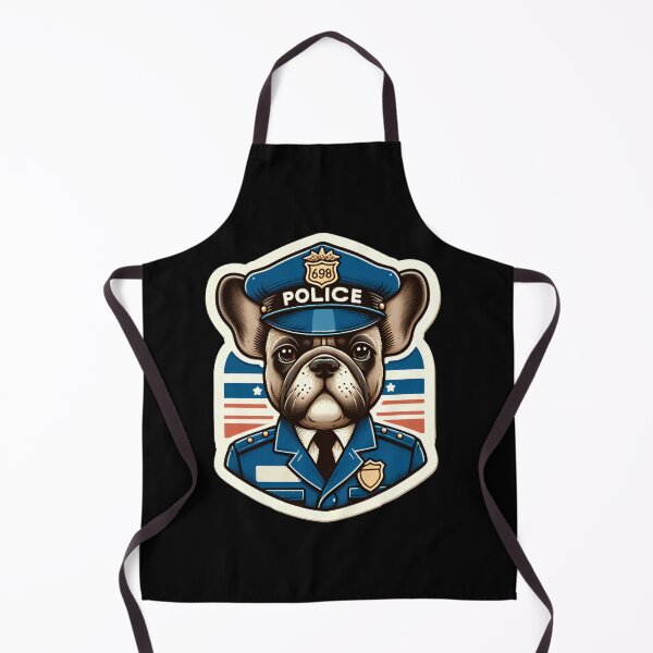 Item preview, French Bulldog Police designed and sold by ThisDress.