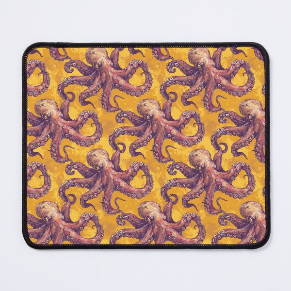 Item preview, Purple octopus pattern designed and sold by FloralZoo.