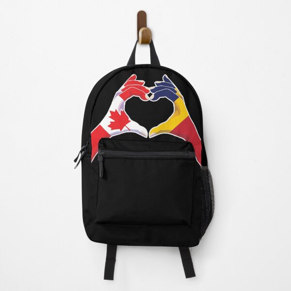 Item preview, Chad Chadian Canada Canadian Love Heart Peace designed and sold by FlagX.