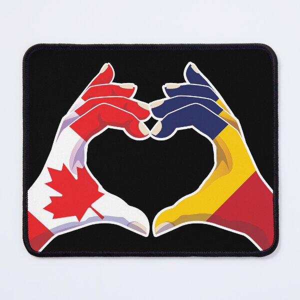 Item preview, Chad Chadian Canada Canadian Love Heart Peace designed and sold by FlagX.