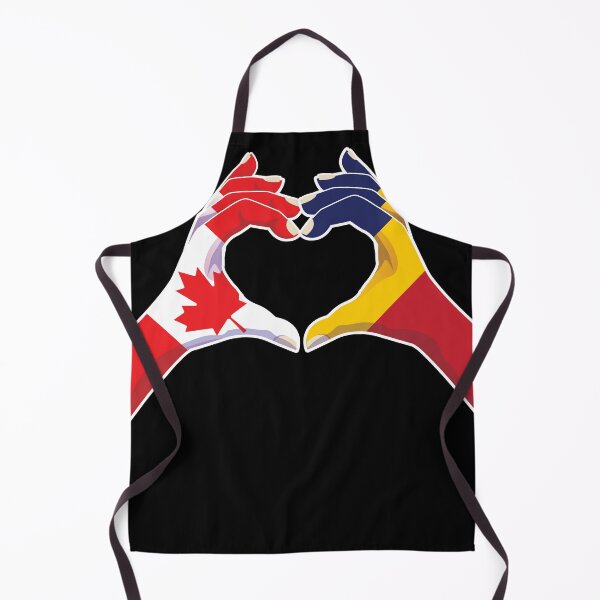 Item preview, Chad Chadian Canada Canadian Love Heart Peace designed and sold by FlagX.