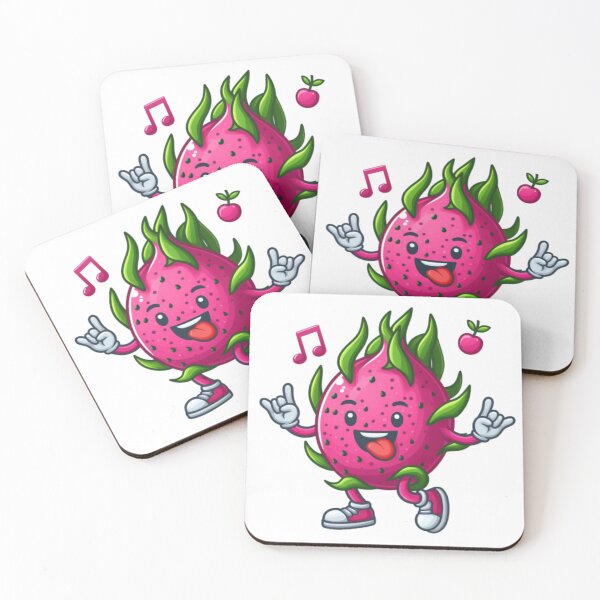 Item preview, Dancing dragon fruit  designed and sold by mr-mudge-store.
