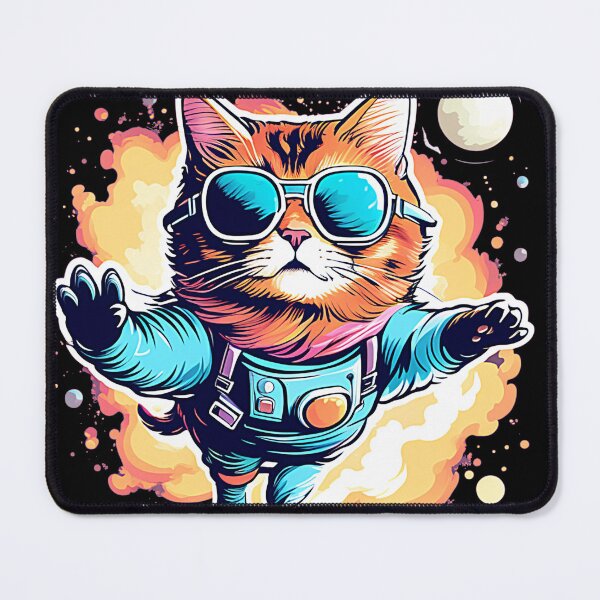 Item preview, Feline Cosmonaut designed and sold by WarpWorks.