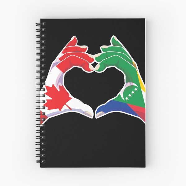 Item preview, Comoros Comorian Canada Canadian Love Heart Peace designed and sold by FlagX.