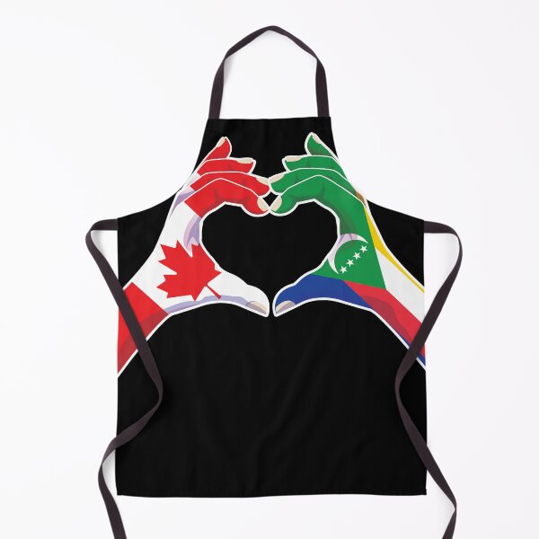 Item preview, Comoros Comorian Canada Canadian Love Heart Peace designed and sold by FlagX.