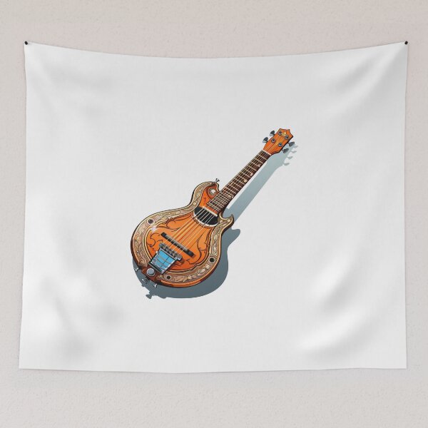 Item preview, Colorful Vintage Sitar Instrument designed and sold by Mohammed Sohail Khan.