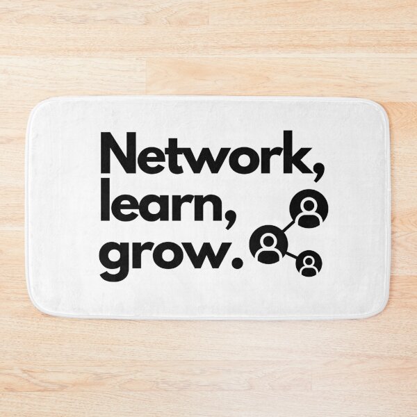 Item preview, Network, learn, grow. designed and sold by Bananobanini.