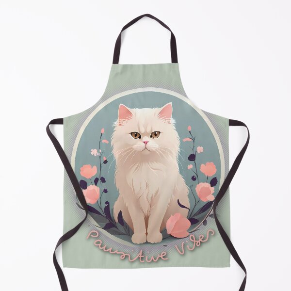 Item preview, Pastel Majesty: Fluffy Persian Cat Art Print designed and sold by purrfect pattern.