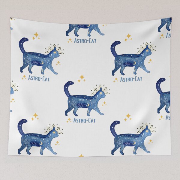 Item preview, Astro blue cat  designed and sold by NurzZz73.