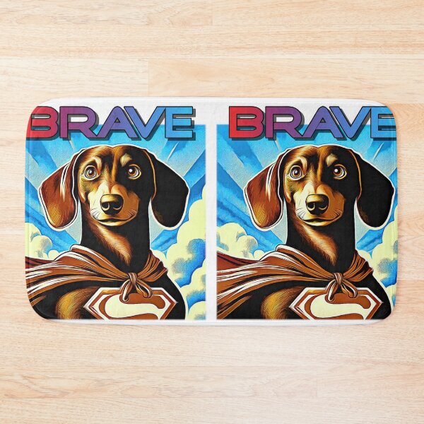Artikelvorschau, Tapferer Hund entworfen und verkauft von DesignerDoggo.