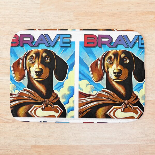 Aperçu de l'œuvre Chien courageux créée et vendue par DesignerDoggo.