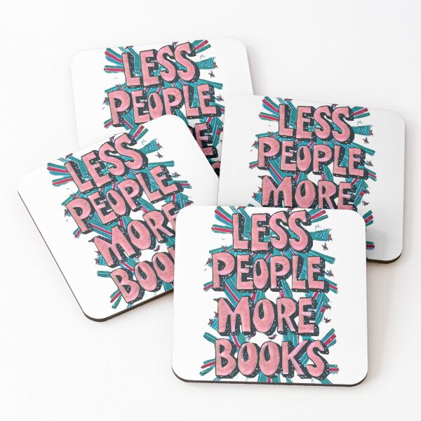 Item preview, Less People More Books  designed and sold by Sizani.