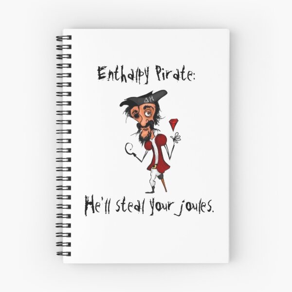 Item preview, Enthalpy Pirate designed and sold by GeekStreet.