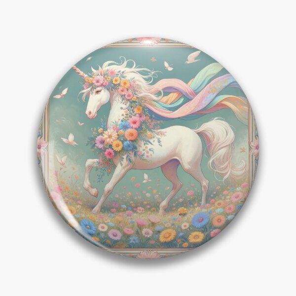 Item preview, Floral Gallop : Where the Magic Unfurls designed and sold by TheCheckerwell.