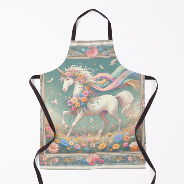 Item preview, Floral Gallop : Where the Magic Unfurls designed and sold by TheCheckerwell.