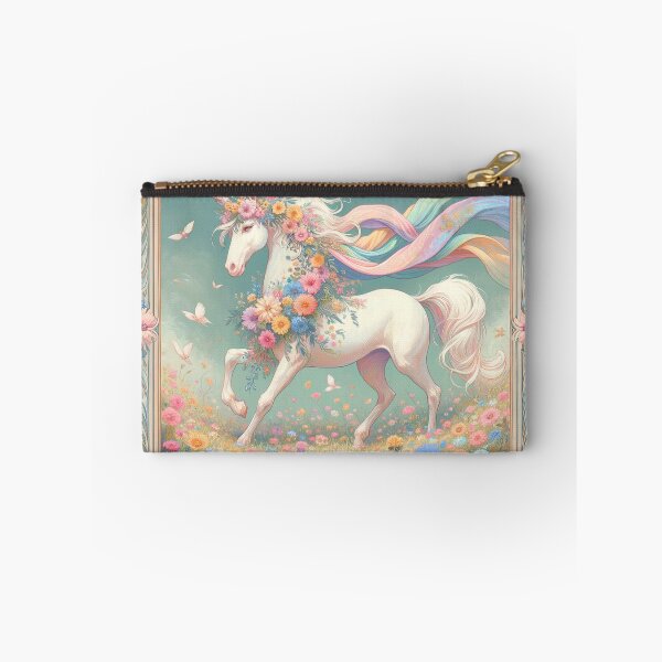 Item preview, Floral Gallop : Where the Magic Unfurls designed and sold by TheCheckerwell.
