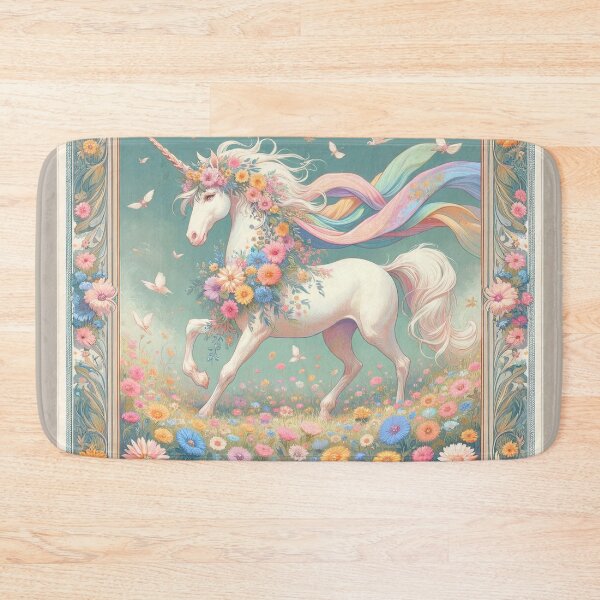 Item preview, Floral Gallop : Where the Magic Unfurls designed and sold by TheCheckerwell.