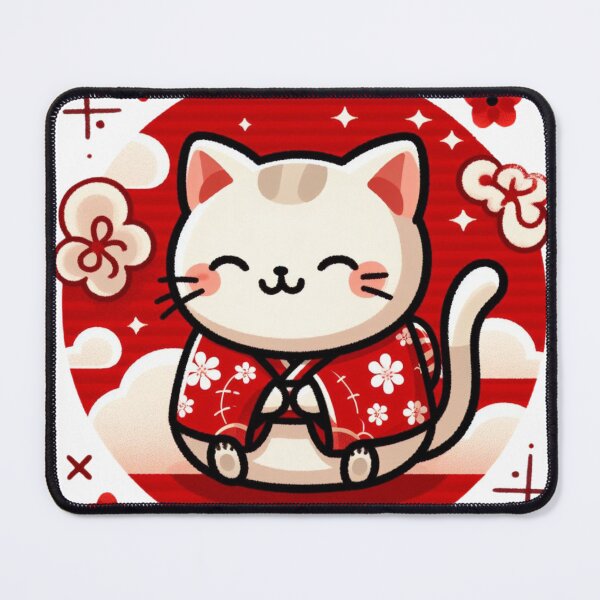Item preview, Cute Cat in Japanese Style designed and sold by Azrora.