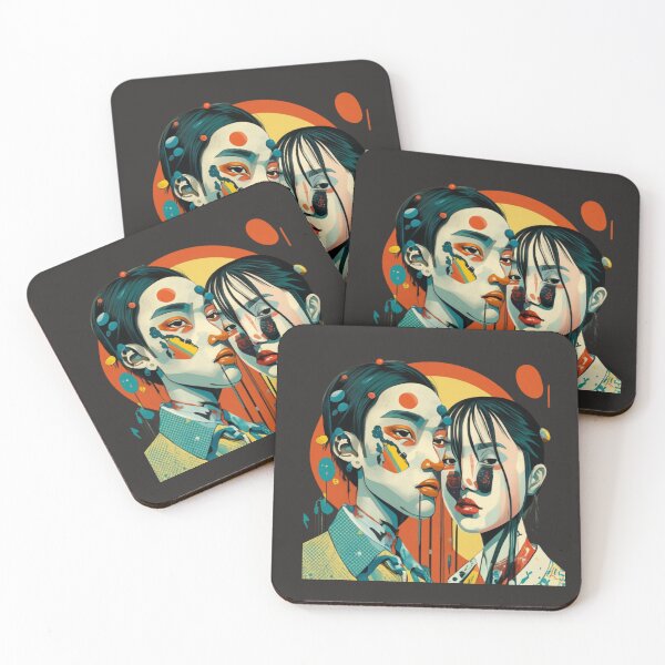 Item preview, JAPANESE STYLE-MULTICOLOUR designed and sold by Blue Eye.