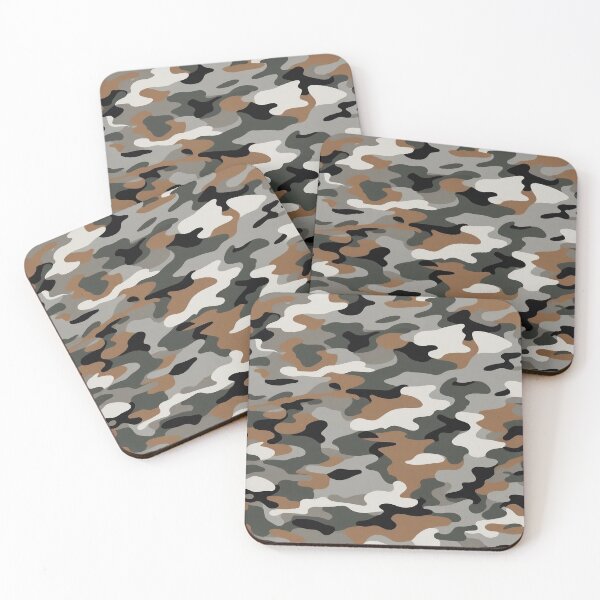 Item preview, brown desert camouflage pattern print designed and sold by TheCamoShop.