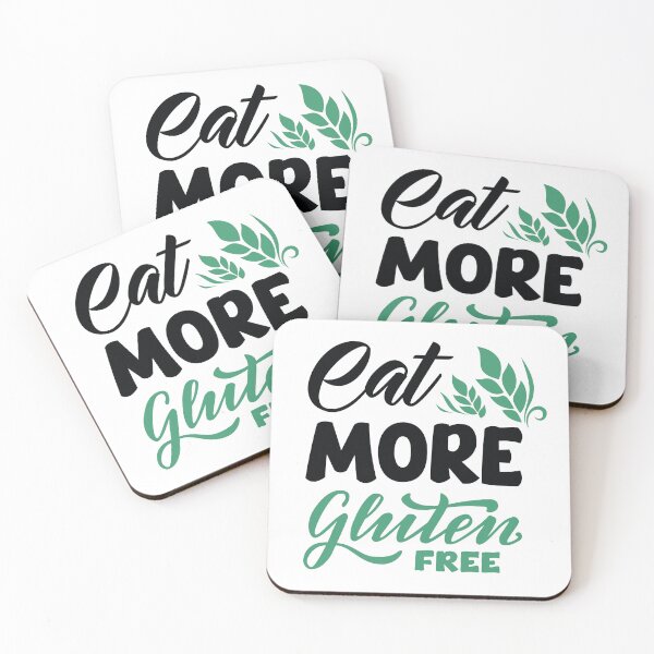 Item preview, "Eat more Gluten-free" t shirt design designed and sold by MyGluteesFree77.