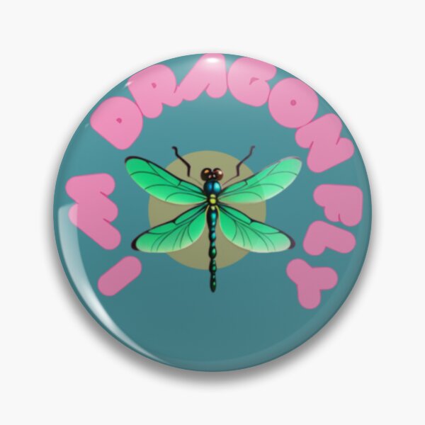 Item preview, Celebrate new year with a cute fly whispering ' I m Dragonfly' designed and sold by Sparkdesigner2.