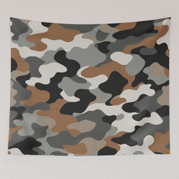 Item preview, brown desert camo print designed and sold by TheCamoShop.