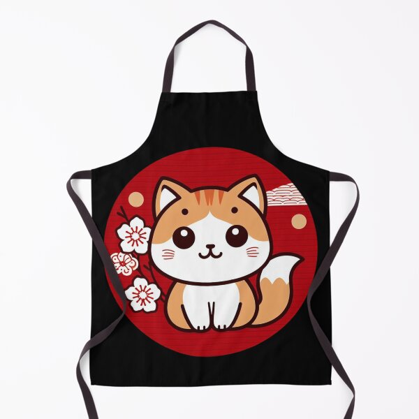 Item preview, Cute Cat in Japanese Style designed and sold by Azrora.