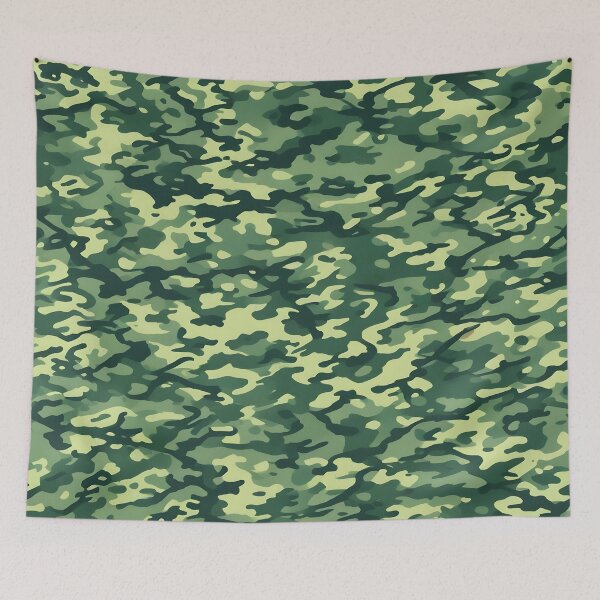 Item preview, Green woodland camo designed and sold by TheCamoShop.