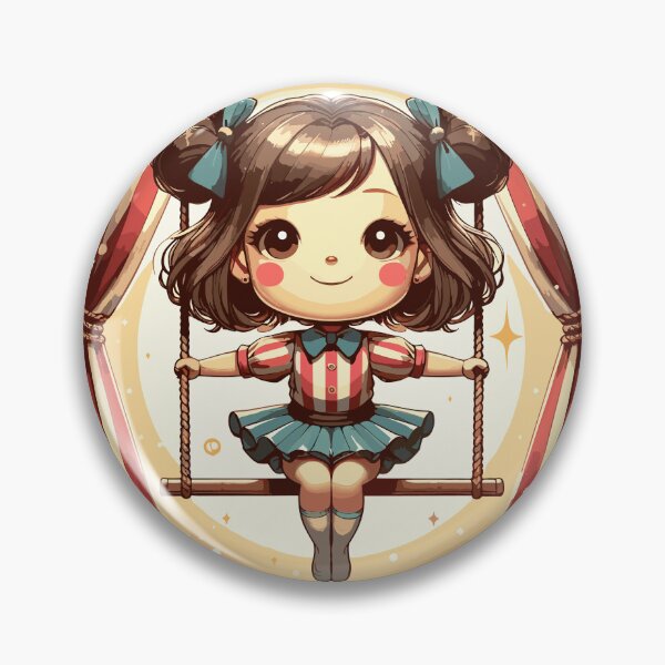 Item preview, Circus girl give show on flying trapeze designed and sold by TomFrontierArt.