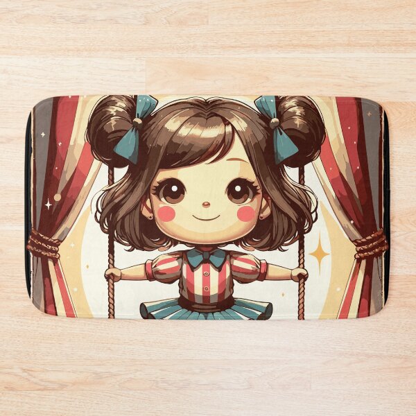 Item preview, Circus girl give show on flying trapeze designed and sold by TomFrontierArt.