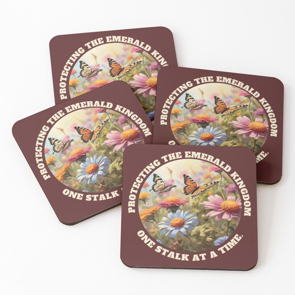 Item preview, Coasters (Set of 4) designed and sold by LuminousThreads.