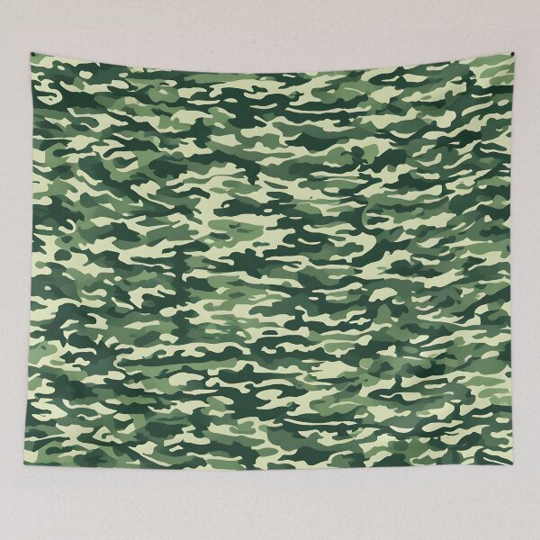 Item preview, Green woodland camo print designed and sold by TheCamoShop.