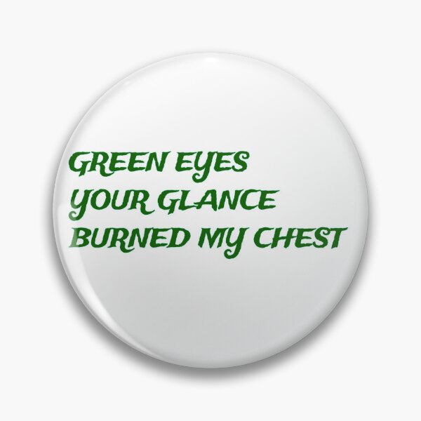 Item preview, Dark Moor Green Eyes Lyrics  designed and sold by Megaera8.
