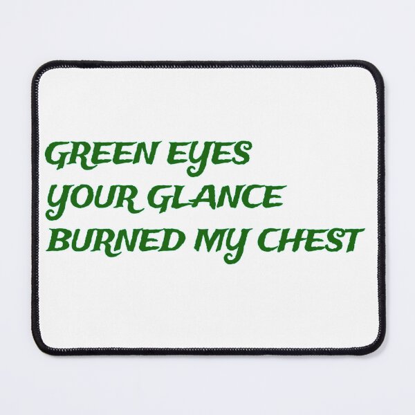 Item preview, Dark Moor Green Eyes Lyrics  designed and sold by Megaera8.
