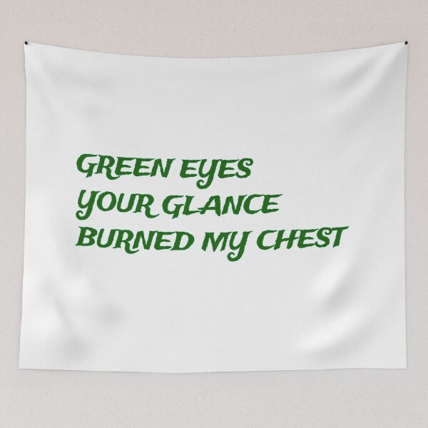 Item preview, Dark Moor Green Eyes Lyrics  designed and sold by Megaera8.