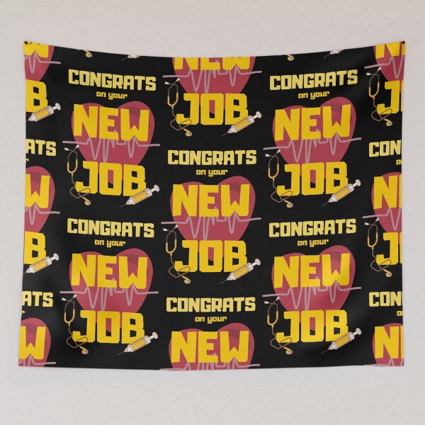 Item preview, Congrats on your new job in  healthcare designed and sold by crikz.