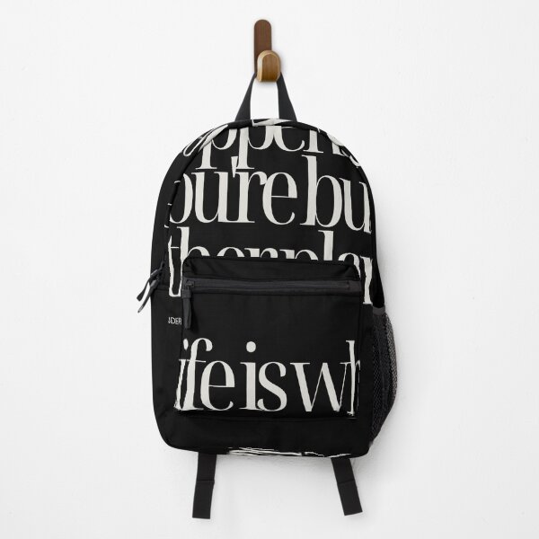 Item preview, "Life is what happens when you're busy making other plans." - Allen Saunders Motivational Quote designed and sold by Bananobanini.