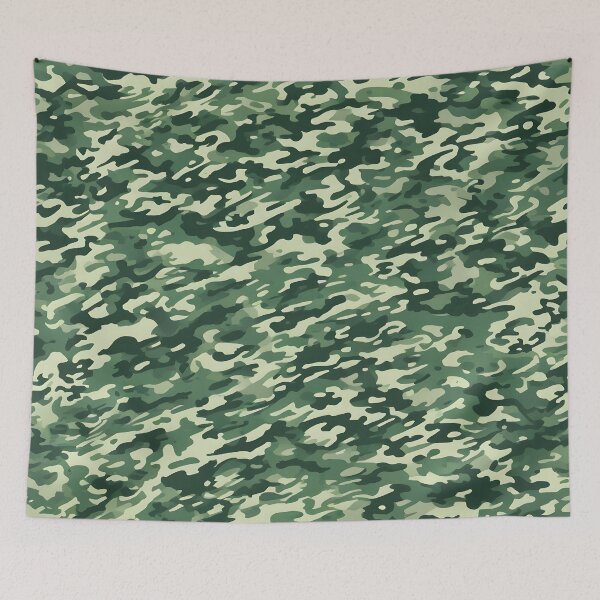 Item preview, Green woodland camo pattern designed and sold by TheCamoShop.