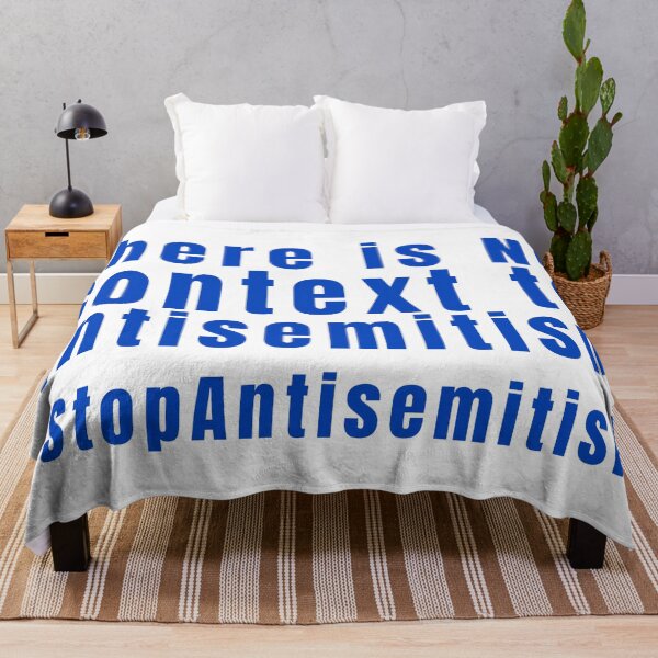 Item preview, Stand Against Hate: No Excuse for Antisemitism designed and sold by RuyaFab.