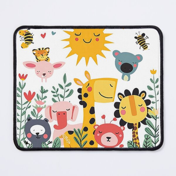 Item preview, Kids room - sun, flowers wild animals designed and sold by FlowersColorful.