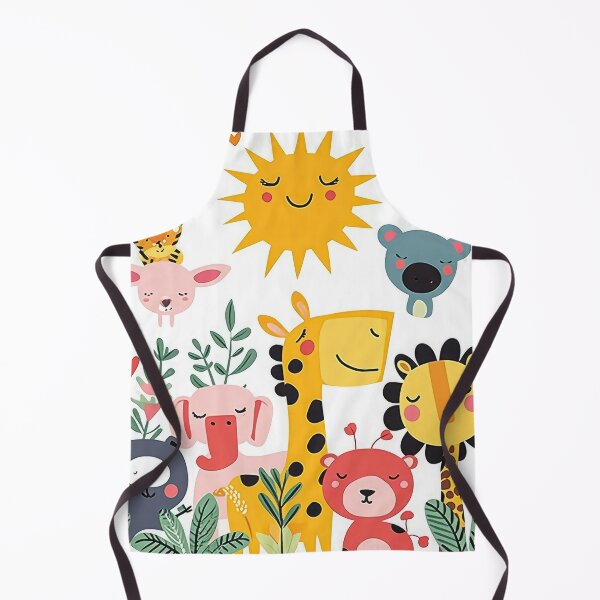 Item preview, Kids room - sun, flowers wild animals designed and sold by FlowersColorful.
