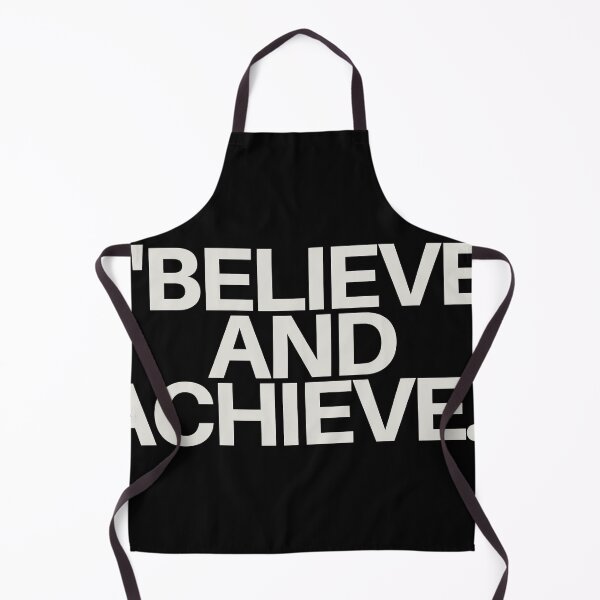 Item preview, "Believe and achieve." Motivational Words designed and sold by Bananobanini.